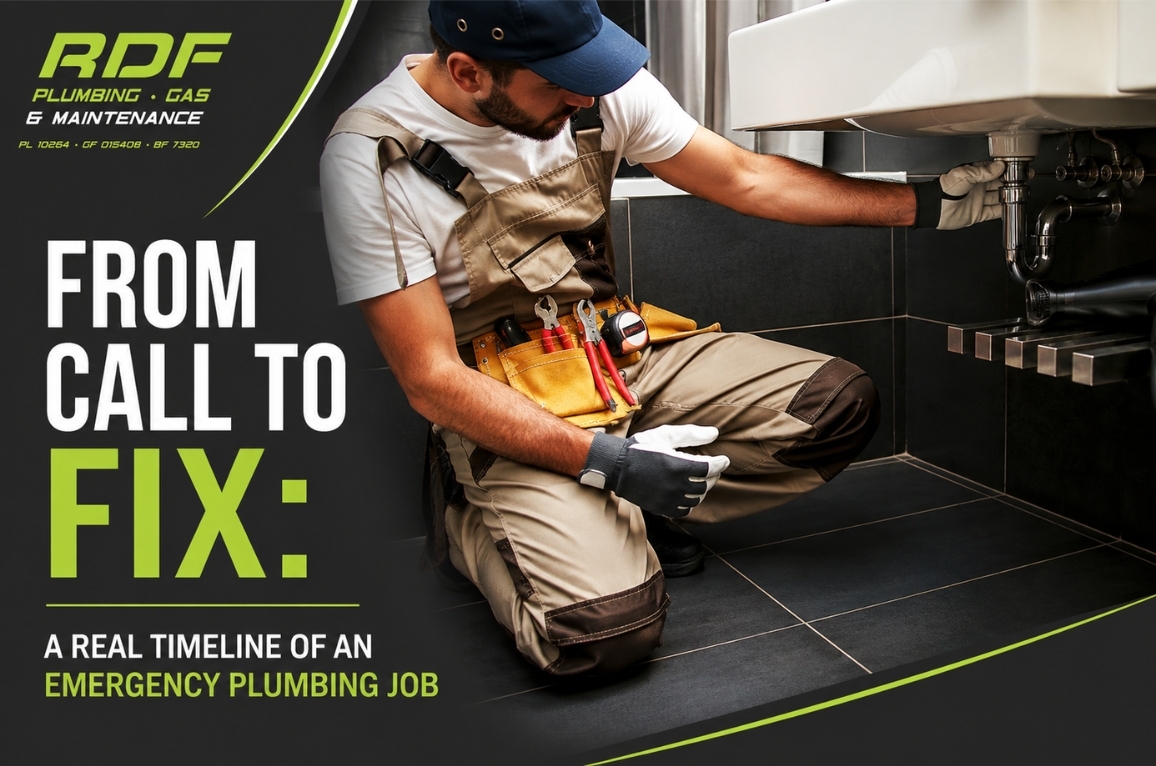 From Call to Fix: A Real Timeline of an Emergency Plumbing Job