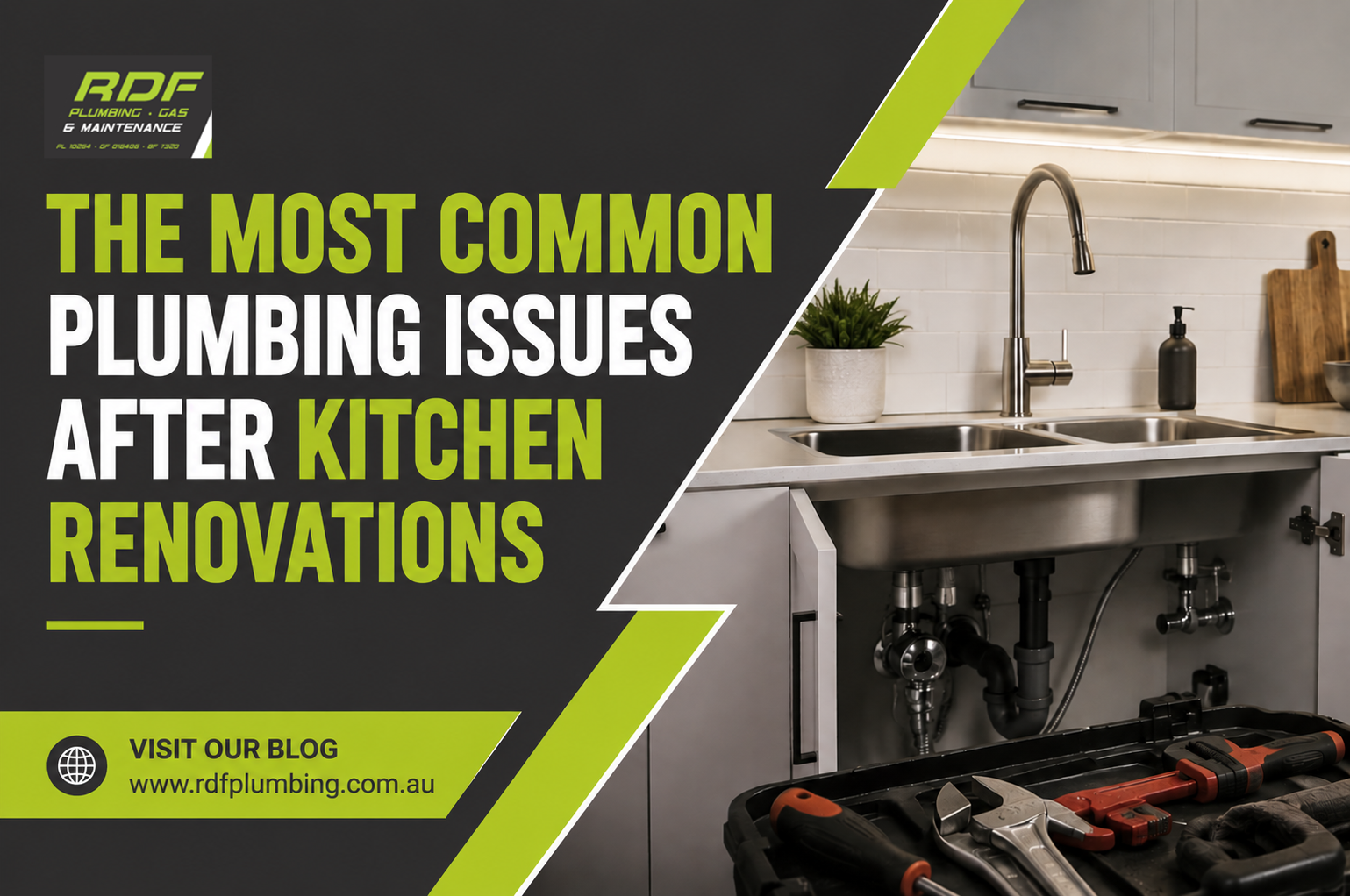 Blog image 1 The Most Common Plumbing Issues After Kitchen Renovations